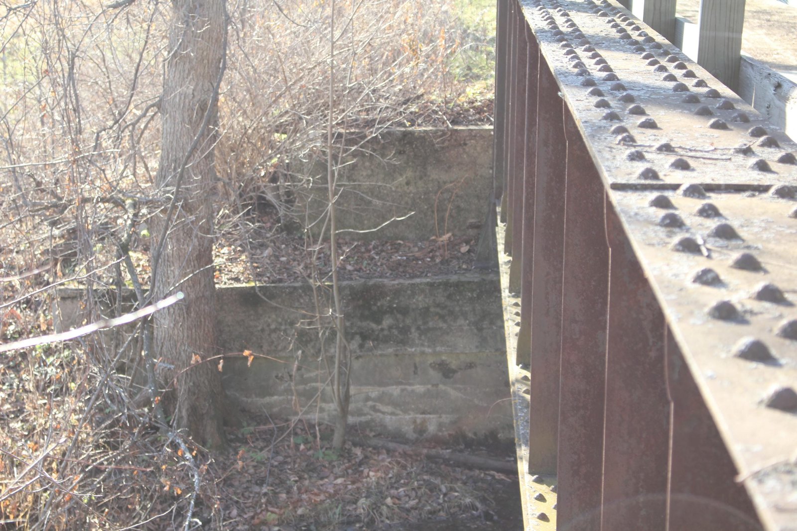 West abutment